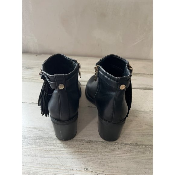 Circus by Sam Edelman woman’s black zip ankle boots with tassels size 7M - Picture 3 of 5